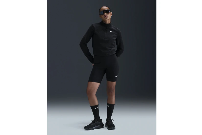Nike Sportswear Phoenix Plush Μακρυμάνικη Μπλούζα με Φερμουάρ