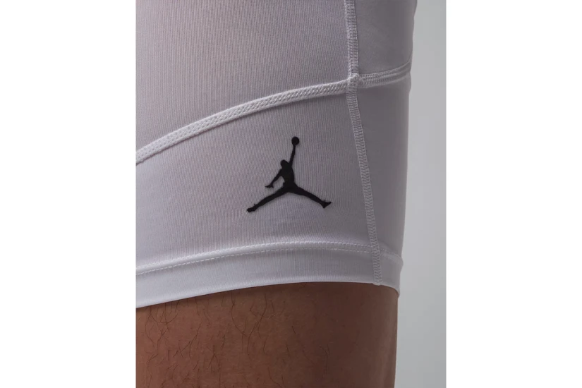Jordan Sport Dri-FIT Ανδρικό Κοντό Κολάν Λευκό