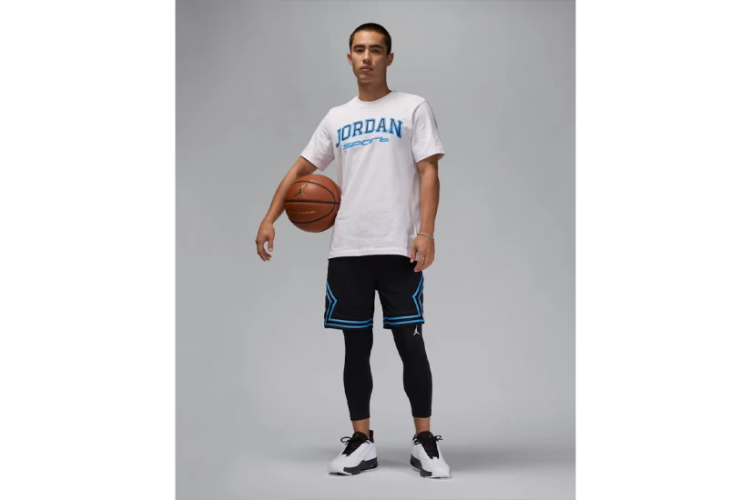 Jordan Sport  Dri-FIT 3/4 Ανδρικό Κολάν Κάπρι Μαύρο
