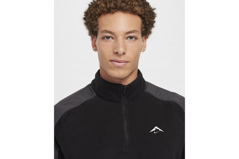 Nike Trail Polartec Fleece Μακρυμάνικη Μπλούζα με Φερμουάρ
