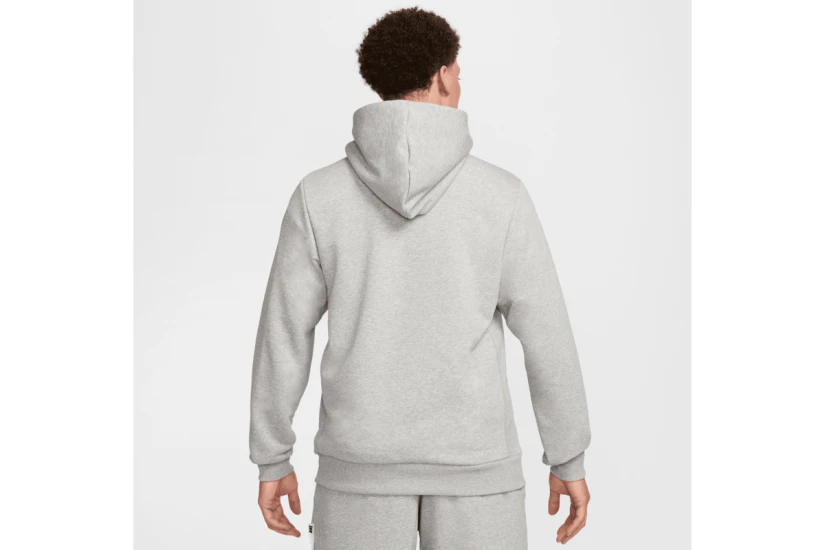 Nike Standard Issue Ανδρικό Φούτερ με Κουκούλα Γκρι