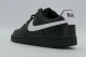Nike Court Vision Low Ανδρικά Sneakers Μαύρα