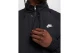 Nike Club Futura Ανδρικό Αντιανεμικό Μπουφάν Μαύρο