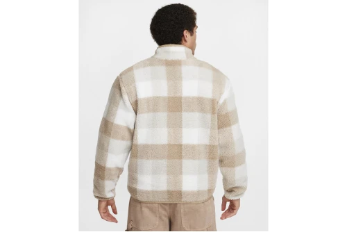 Nike Club Winterized Μπλούζα Sherpa Fleece Με Φερμουάρ Ανδρικό (FZ0896 247)