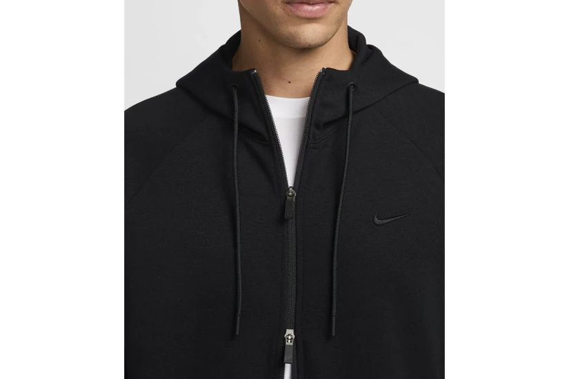 Nike Primary Dri-FIT UV Ανδρική Ζακέτα Με Κουκούλα Μαύρη