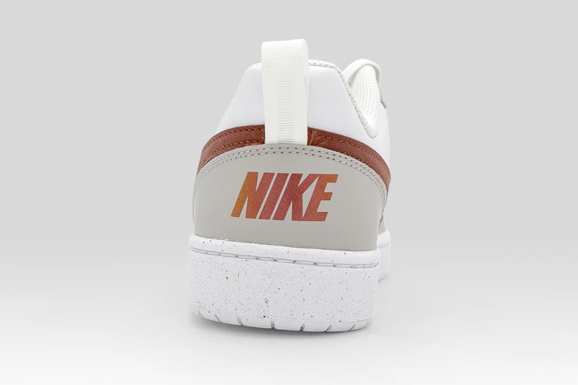 Nike Court Borough Recraft Sneakers Λευκά, Γκρι, Μπορντό