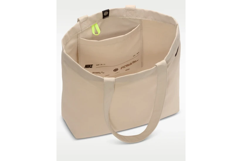 Nike Heritage 2.0 Γυναικεία Τσάντα Tote Μπεζ, Μαύρη 22L