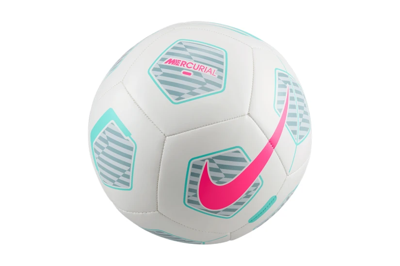 Nike Mercurial Fade Μπάλα Ποδοσφαίρου Λευκή, Άκουα, Ροζ Φλουο