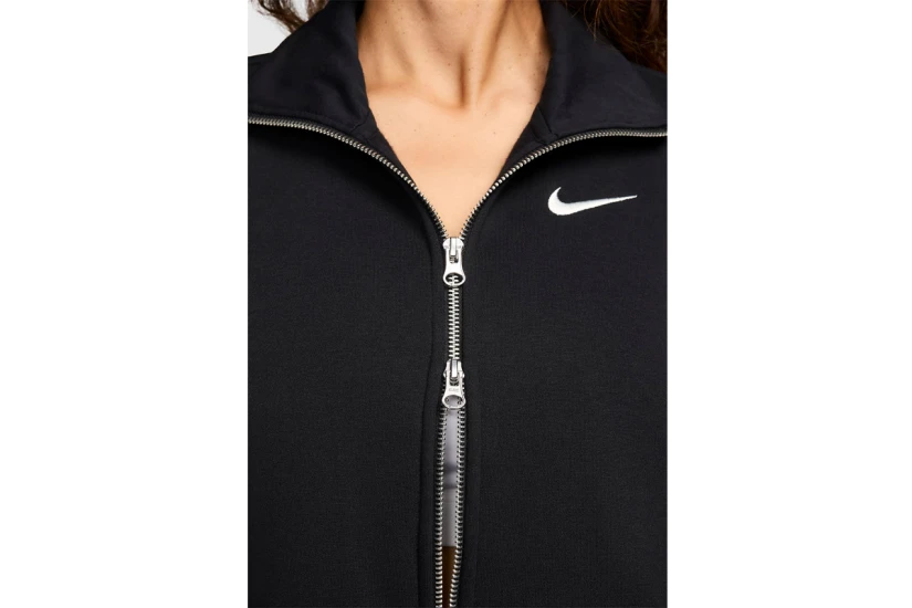 Nike Sportswear Phoenix Fleece Γυναικεία Ζακέτα Μαύρη