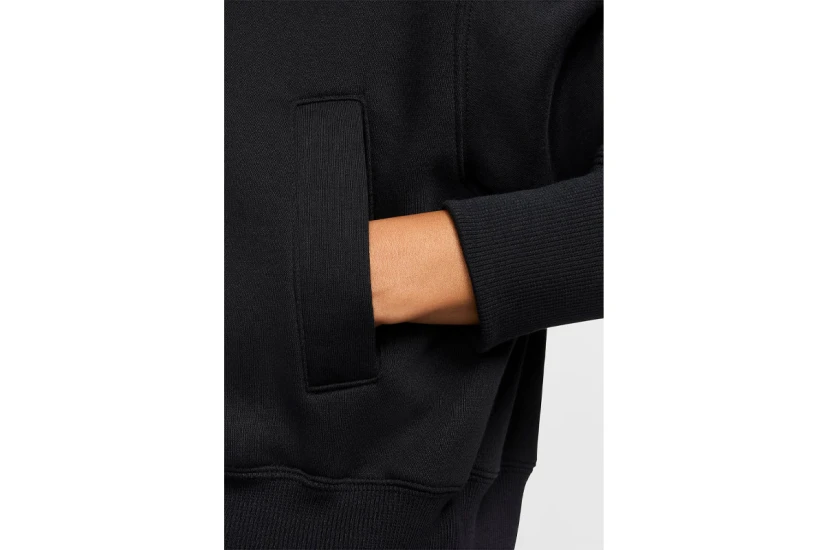 Nike Sportswear Phoenix Fleece Γυναικεία Ζακέτα Μαύρη