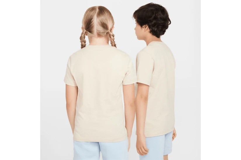 Nike Sportswear Παιδικό Κοντομάνικο T-Shirt Μπεζ