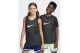 Nike Dri-Fit Παιδική Αμάνικη Μπλούζα Διπλής Όψης Λευκή, Μαύρη