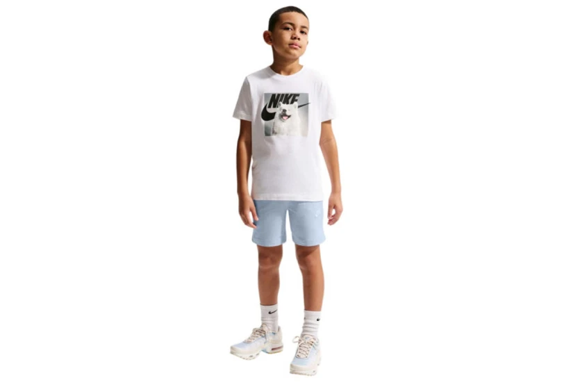 Nike Sportswear Club Knit Παιδικό Αθλητικό Σορτς Γαλάζιο