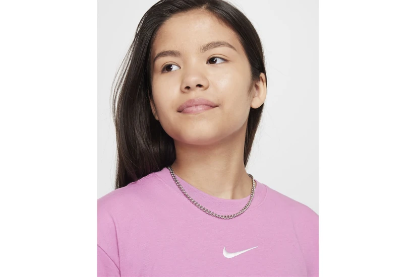 Nike Sportswear Essential Παιδικό Κοντομάνικο T-Shirt Ροζ