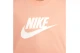 Nike Sportswear Παιδική Κοντομάνικη Crop Top Μπλούζα Σομόν