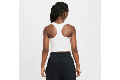 Nike Sportswear Ribbed Μπλούζα Αμάνικη (FZ5551 100)