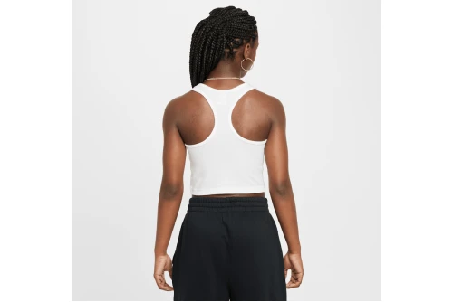 Nike Sportswear Ribbed Μπλούζα Αμάνικη (FZ5551 100)