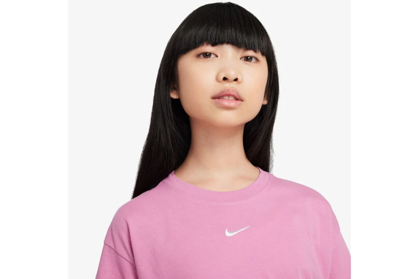 Nike Sportswear Essential Παιδικό Κοντομάνικο T-Shirt Ροζ