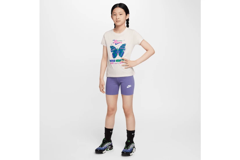 Nike Sportswear Classic Κοντό Κολάν Λιλά