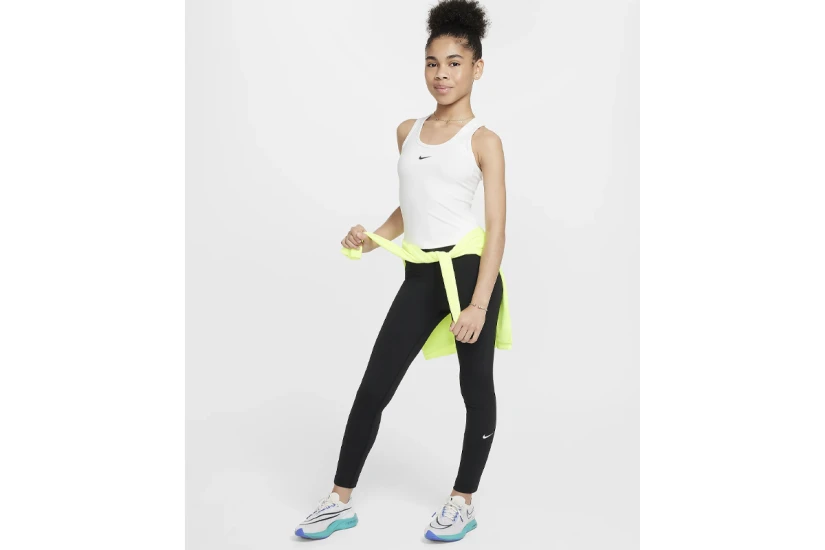 Nike One Μακρύ Κολάν Μαύρο