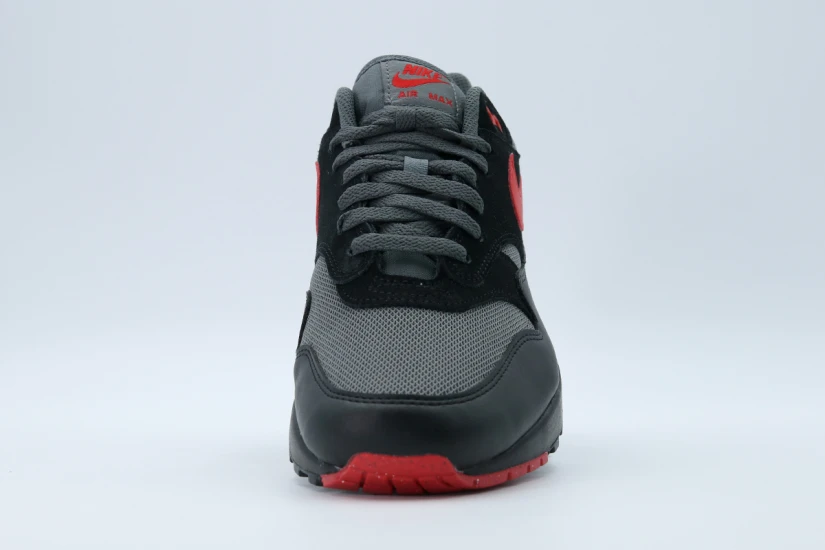 Nike Air Max 1 Essential Ανδρικά Sneakers Μαύρα, Ανθρακί, Κόκκινα