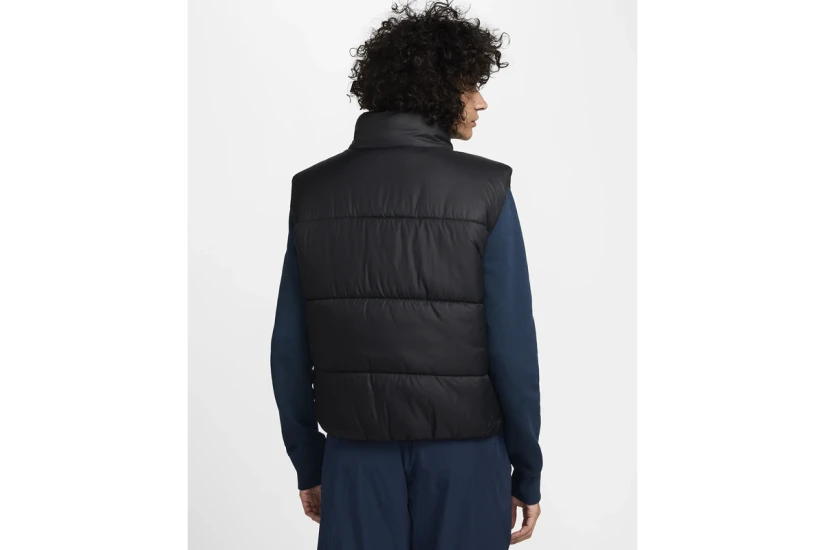 Nike Sportswear Classic Puffer Γυναικείο Αμάνικο Μπουφάν Μαύρο