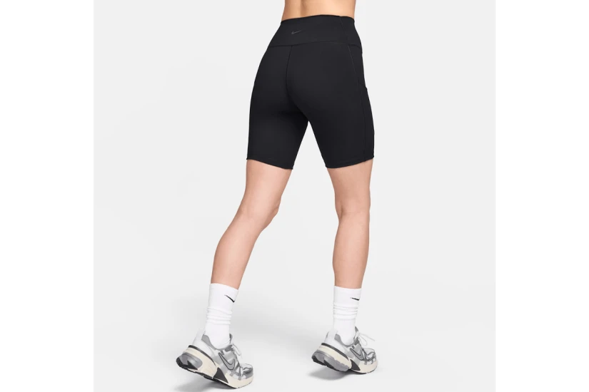 Nike One Dri-FIT Γυναικείο Ψηλόμεσο Κοντό Κολάν Μαύρο