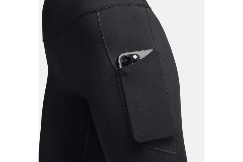 Nike One Dri-FIT Γυναικείο Ψηλόμεσο Κοντό Κολάν Μαύρο