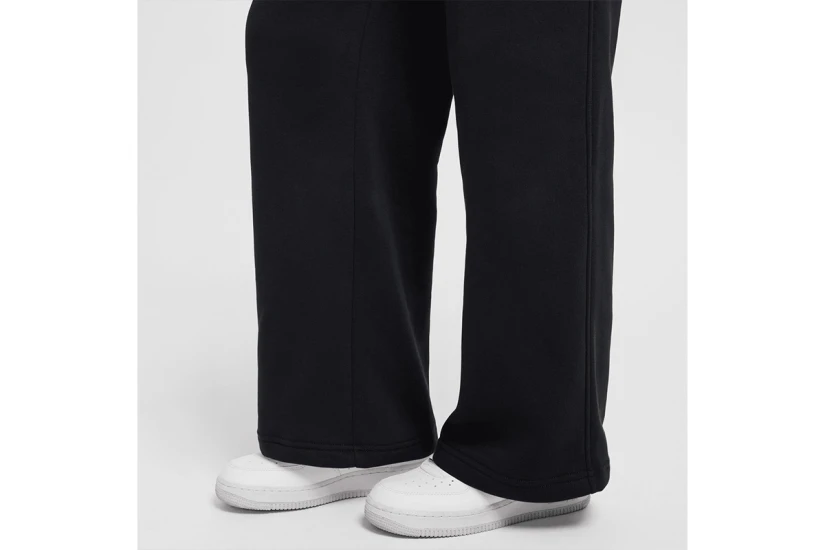 Nike Sportswear Club Fleece Wide-Leg Παιδικό Παντελόνι Φόρμας Μαύρο