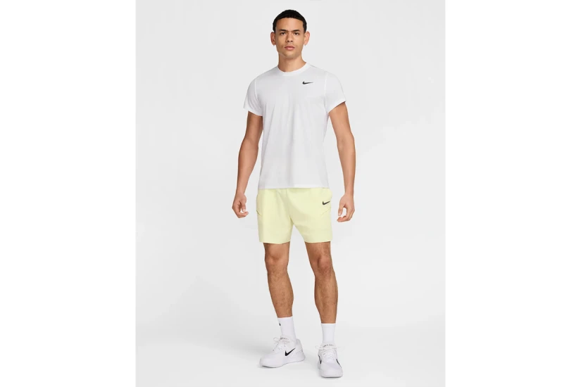 Nike Dri-FIT Court Victory Ανδρικό Κοντομάνικο T-Shirt Λευκό