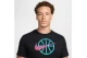 Nike Dri-Fit Basketball Ανδρικό Κοντομάνικο T-Shirt Μαύρο