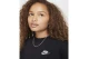 Nike Sportswear Club Fleece Boxy Παιδικό Φούτερ με Λαιμόκοψη Μαύρο