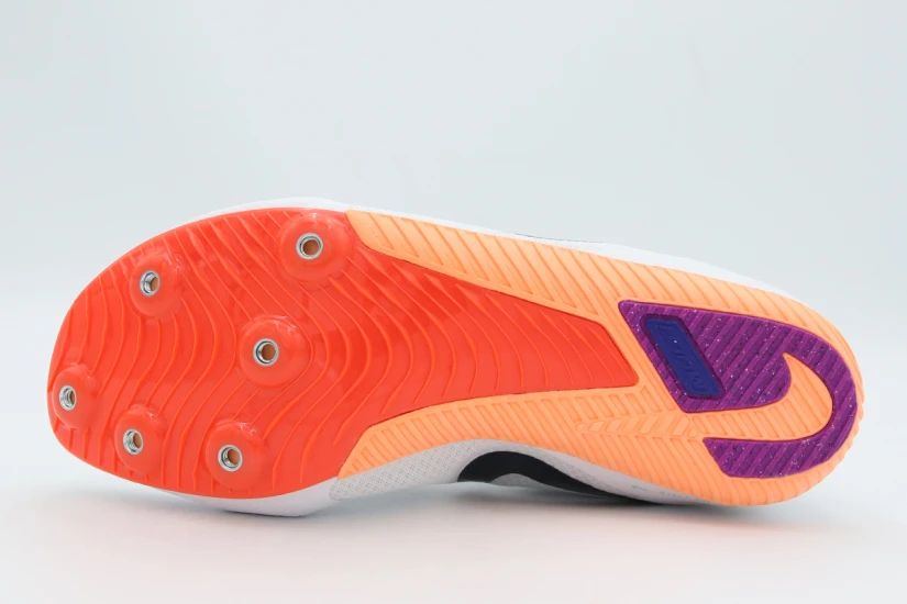 Nike Zoom Rival Multi Unisex Παπούτσια για Στίβο Λευκά, Μαύρα, Πορτοκαλί