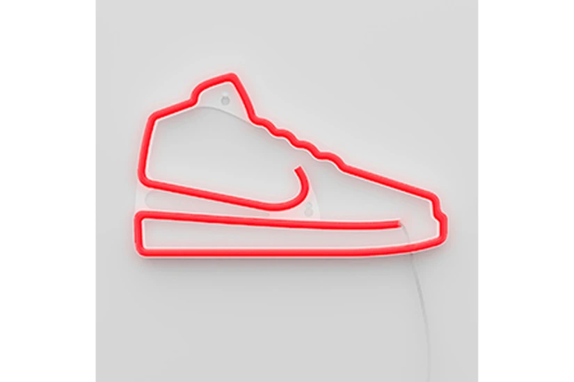 Ginga Neon Led Sneaker Φωτιστικό Τοίχου