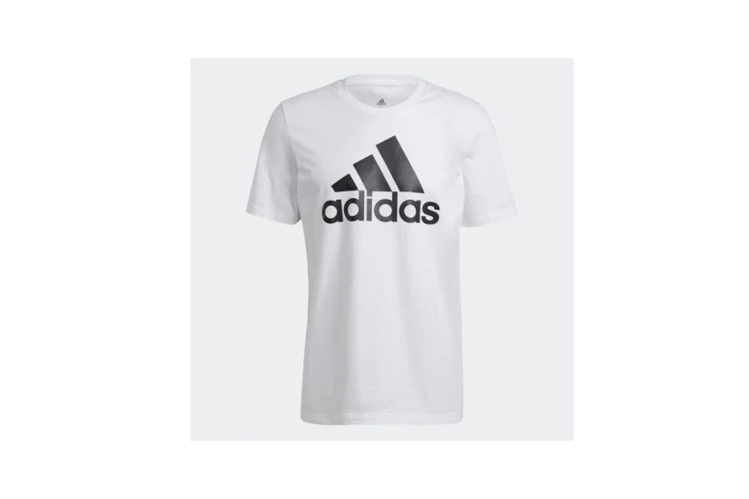 Adidas Performance Essentials Big Logo Ανδρικό Κοντομάνικο T-Shirt Λευκό