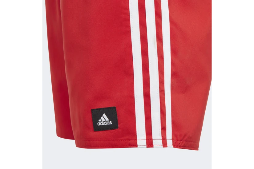 Adidas Performance 3-Stripes Παιδικό Μαγιό Σορτς Κόκκινο