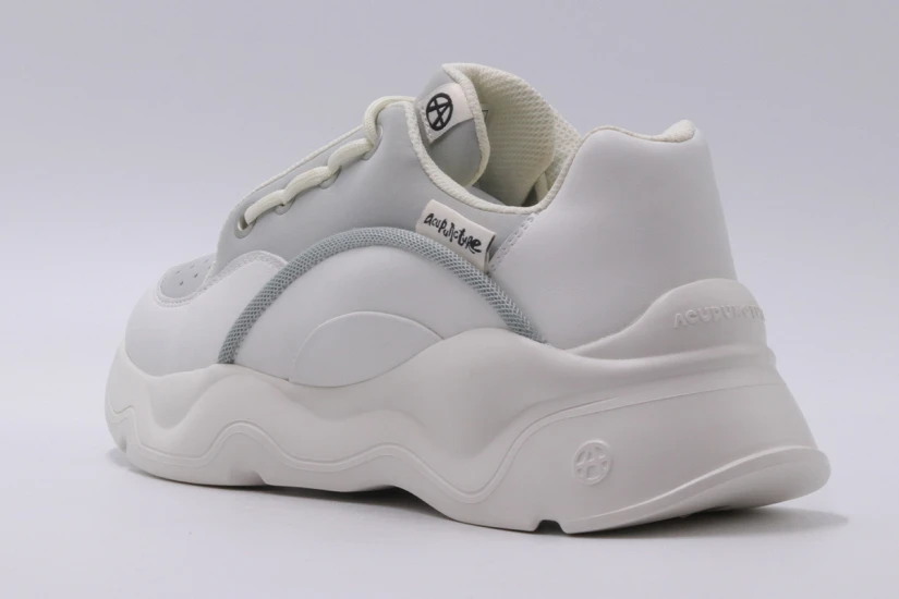 Acupuncture Arch Γυναικεία Sneakers Λευκά, Γκρι