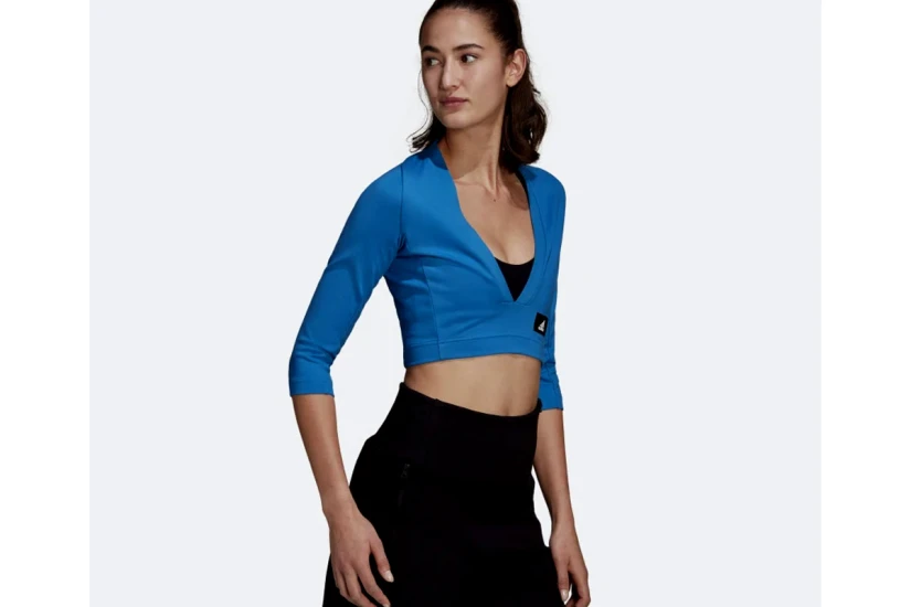 Adidas Performance W Mission V Tee Μπλούζα Μακρυμάνικη (HE1704)