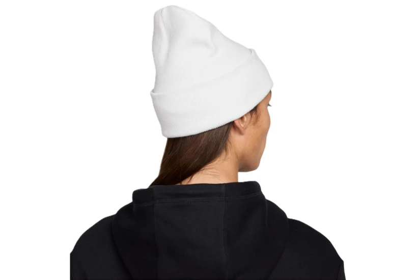 Nike Peak Unisex Χειμερινό Σκουφάκι Λευκό