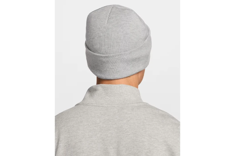 Nike Peak Swoosh Χειμερινό Σκουφάκι Γκρι