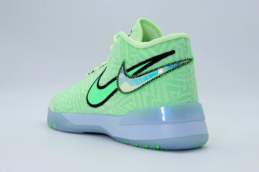 Nike LeBron Nxxt Genisus Μπασκετικά Παπούτσια Λαχανί, Σιέλ
