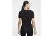 Nike Pro Dri-FIT Γυναικείο Κοντομάνικο Crop Top Μαύρο