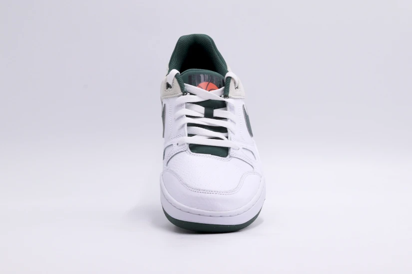 Nike Full Force Low Ανδρικά Sneakers Λευκά, Κυπαρισσί