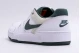 Nike Full Force Low Ανδρικά Sneakers Λευκά, Κυπαρισσί