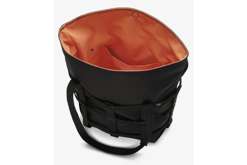 Nike Sportswear Cargo Shopper Τσάντα Μαύρη, Πορτοκαλί