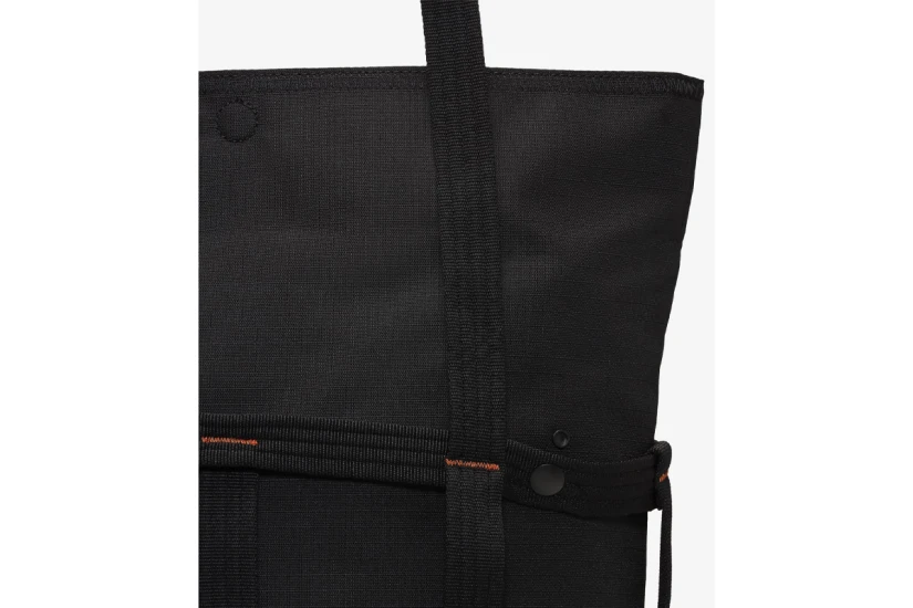 Nike Sportswear Cargo Shopper Τσάντα Μαύρη, Πορτοκαλί