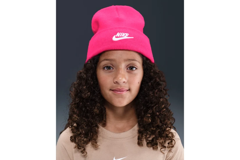 Nike Peak Παιδικό Χειμερινό Σκουφάκι Φούξια