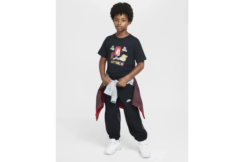 Nike Sportswear Παιδικό Κοντομάνικο T-Shirt Μαύρο