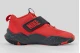 Nike Team Hustle D 12 Μπασκετικά Παπούτσια Κόκκινα, Μαύρα