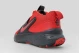 Nike Team Hustle D 12 Μπασκετικά Παπούτσια Κόκκινα, Μαύρα